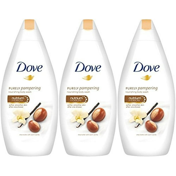 Dove Purely Pampering Body Wash, Shea Butter with Warm Vanilla, 16.9