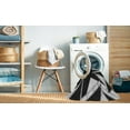 thumbnail image 2 of Ahgly Company Machine Washable Indoor Rectangle Transitional Night Black Area Rugs, 5' x 8', 2 of 7