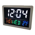 thumbnail image 3 of Reloj de pantalla de desperta Digital LED eléctrico-10 ~ 50 ℃ rango fácil de leer decoración de mitorio de oficina para Colco reloj digital pantalla grande, 3 of 8