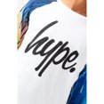 thumbnail image 3 of Hype - Camiseta Watercolour Drips Escritura de Manga Larga Niños (Blanco, Azul), 3 of 4