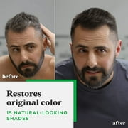 Just For Men Shampoo-In Color, Gray Hair Coloring for Men - Deep Dark Brown, H-46A, Pack of 3
