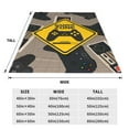 thumbnail image 6 of Retro Game Zone Space Throw Blanket, Fluffy Soft Cozy Blanket Flannel Plush Microfiber Couch Throw, 80"x60", 6 of 8