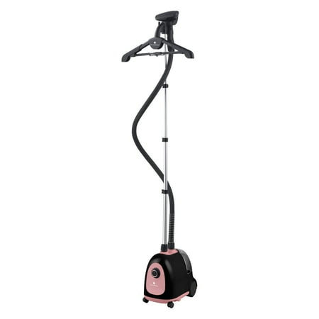 Steam and Go - Professional garment steamer for in home use with accessories included! SAG-12 Pink