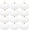 White, variant on Set of 12 3 Inch White Floating Candles Large Unscented Dripless Water Wax Pool Candles for Vases, Centerpieces at Wedding, Party, Holiday- 10 Hour