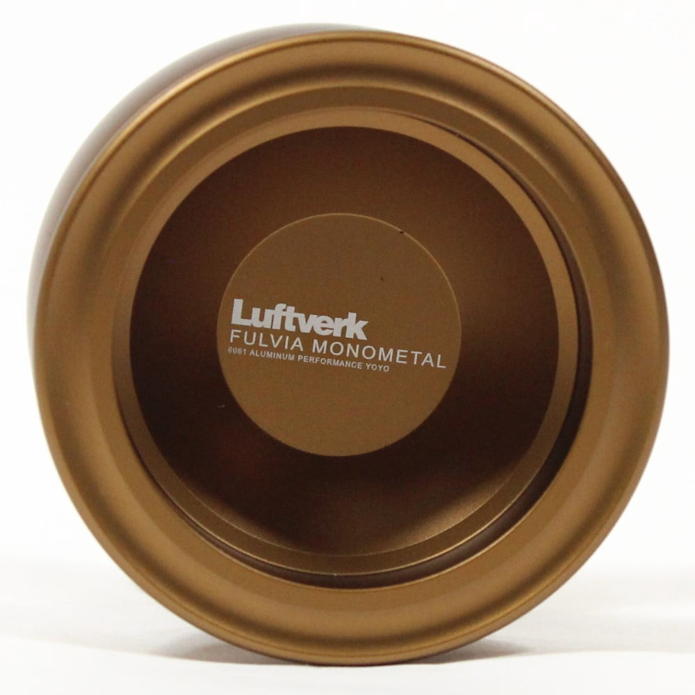 Luftverk Fulvia Yo-Yo - 6061 Monometal Version YoYo (Root Beer)