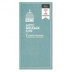 5PK Dome Auto Mileage Log, Undated, 3 1/4 x 6 1/4, 32 Forms