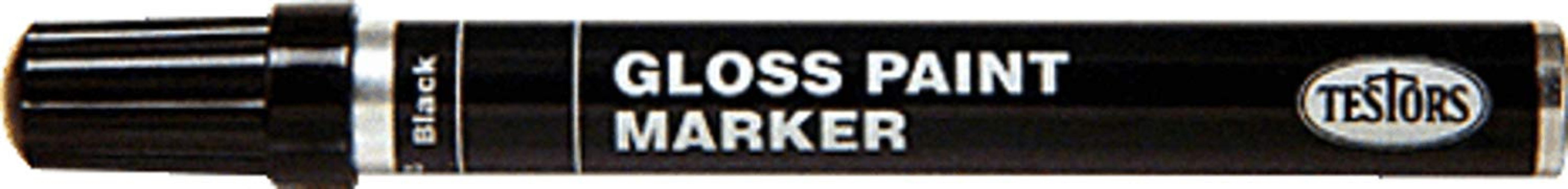 1 X CRL Black TouchUp Marker by, High Gloss Paint By CR Laurence