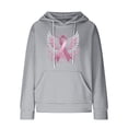 thumbnail image 5 of Bovemsi Sweatshirt for Women Womens Hoodies Casual Long Sleeve Pullover Tops Loose Hooded With Pocket Comfort Hoodie, 5 of 5