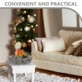thumbnail image 3 of CUITING 1Pack Mini Fireplace Round Realistic Design Portable Fire Pit for Indoor Display Collectors and Hobbyists, 3 of 7