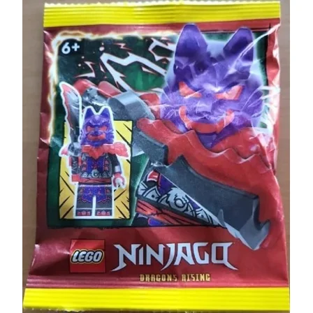 LEGO Ninjago Dragons Rising Season 2: Wolf Mask General Minifigure with Sword