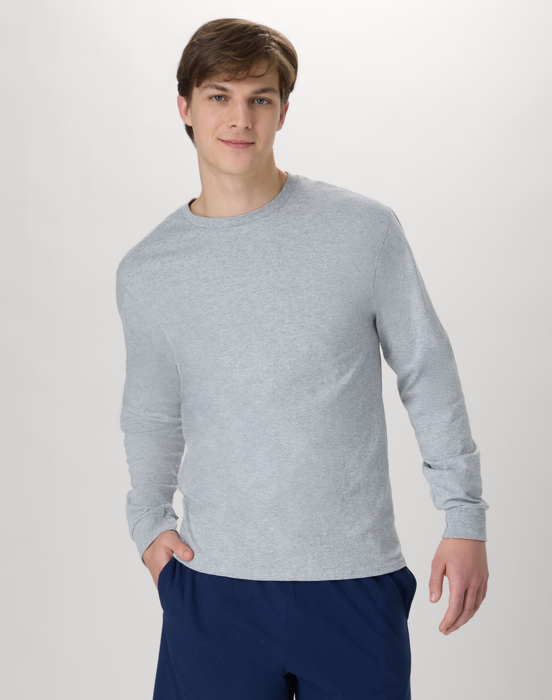 Hanes, Long-Sleeve T-Shirt, 4-Pack, Men's Heavyweight Cotton