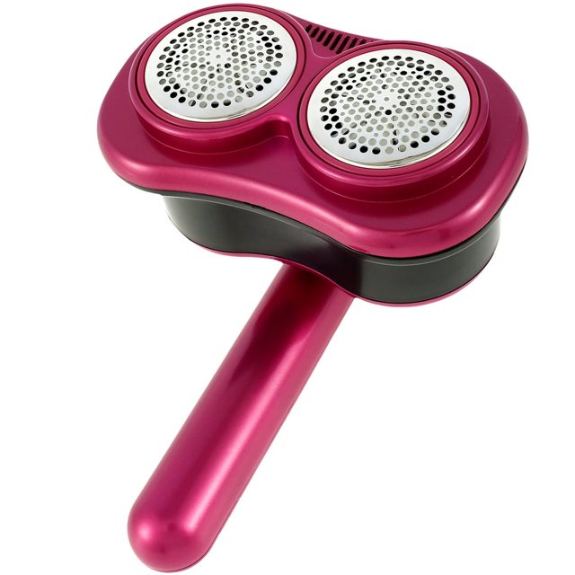 AMERTEER Rasoir Tissu Rechargeable 1200mAh Tissu Décapant pour Peluches avec 12 Lames Lames Portable Décapant pour Peluches Électriques avec 90 ° Poignée Rotative pour Pull-Over Vêtements
