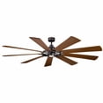 thumbnail image 6 of 300285AVI Kichler Lighting Gentry XL - Ceiling Fan with Light Kit - with Lodge/Country/Rustic inspirations - 16.5 inches tall by 85 inches wide-Anvil, 6 of 10