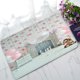 thumbnail image 1 of Felpudo ABPHQTO globos rosas y blancos Decoración del hogar 40x60 cm, 1 of 1