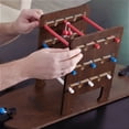 thumbnail image 4 of Barrington Tabletop Ladder Toss, Indoor Game, Dark Brown/ Red/ Blue, 4 of 5