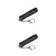 thumbnail image 3 of Eigraketly Lámpara Llavero Antorcha Foco fijo Potencia colgante Bolsillo Mini linterna Portátil Brillante Fuerte Iluminación para acampar Negro 2piezas, 3 of 6