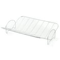 thumbnail image 4 of Oster Castillo 17 x 12 Inch Enamel on Steel Baking Pan with Removable Rack in Blue, 4 of 6