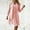 Pink, variant on Women's Fashion Elegant Dresses Sets Long Sleeve Hollow Out Lace Cardigans Formal Dress Party Dress Knee Length Evening Dress Two Piece Set L