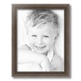 thumbnail image 2 of ArtToFrames 13x17 Inch Muted Silver Picture Frame, This Silver Wood Poster Frame is Great for Your Art or Photos, Comes with Regular Glass (2WOM-4626), 2 of 8