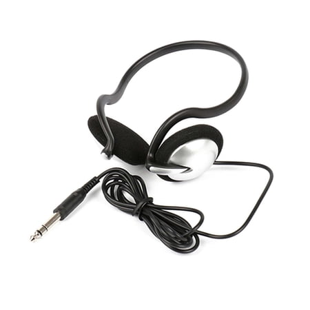 Retro Wired Over-Ear Headphones, Vintage 80s 90s Style Lightweight On-Ear Headset with 3.5mm Jack, Stereo Audio for School Travel Office