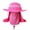 1# Watermelon Red, variant on Sun Hat, with Neck Flap, Men Womens Mountaineering Fishing Camouflage Hood Rope Outdoor Shade Foldable Casual Bucket Hat, 1# Red