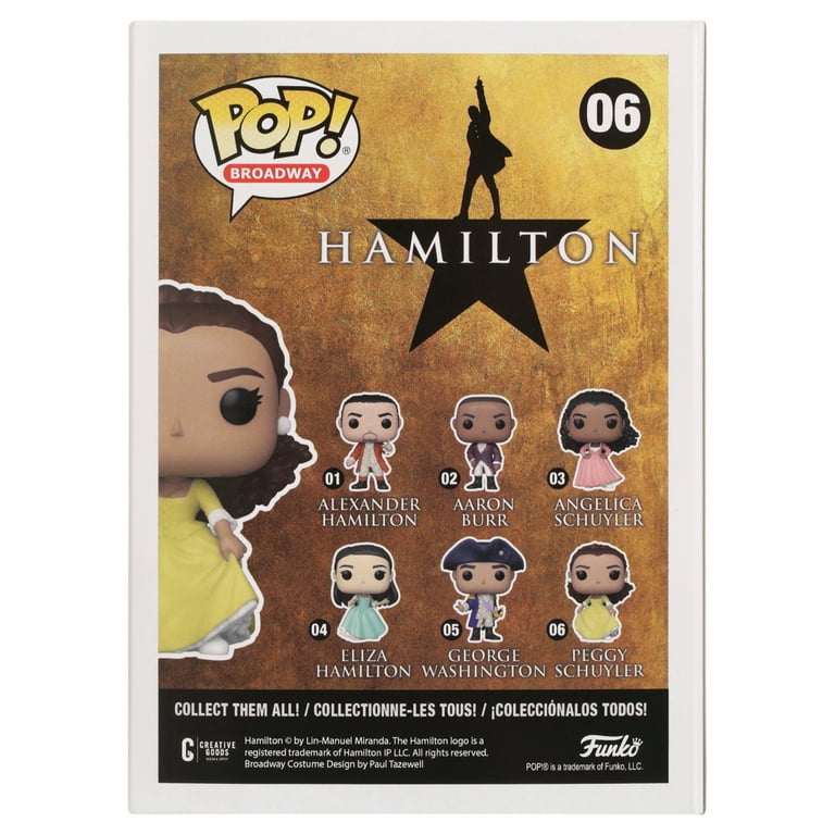 Funko POP! Broadway: Hamilton - Peggy Schuyler - Walmart.com