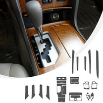 For Toyota for Camry 06-11 Carbon fiber Black Car Interior Decor Kits Trim