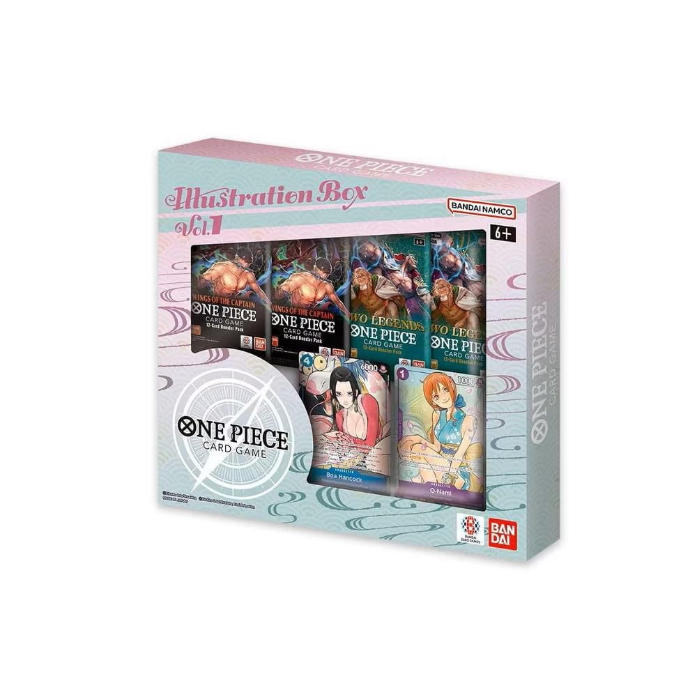 ¥EN BOX VOL.1 & VOL.2 CD One Piece TCG - One Piece Illustration Box Vol. 1 & Vol. 2