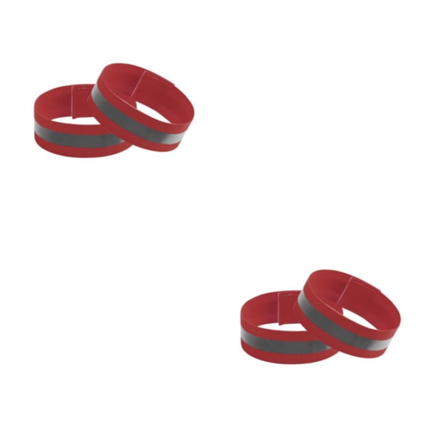 Naiovety 2 bandas reflectantes, cinturón para el brazo, brazalete, , correa elástica ajustable, para caminar de noche, trotar, pescar Type3 NO3