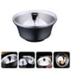 thumbnail image 3 of Cuenco de acero inoxidable para comida, cuenco con aislamiento térmico, cuenco para gachas de arroz para el hogar, 1 ud. HOMEMAXS 9612689-MX, 3 of 6