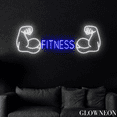 thumbnail image 3 of Glowneon Fitness Neon Sign, Muscle Arms Led Sign, Gym Club Led Decor, 3 of 4