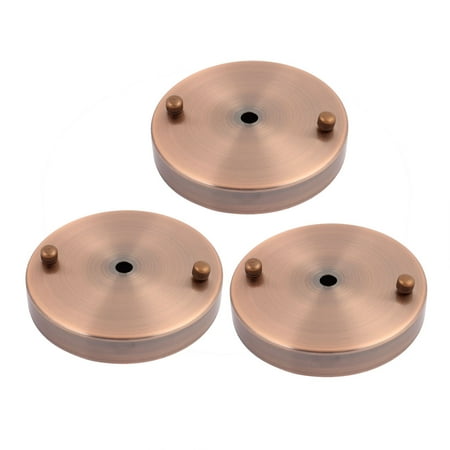 3pcs 120mmx20mm Ceiling Plate Chassis Base Pendant Light Accessories Copper Tone Canada 3pcs 120mmx20mm Ceiling Plate Chassis, Lamp Ceiling Plate