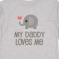 thumbnail image 4 of Inktastic My Daddy Loves Me Boys or Girls Long Sleeve Toddler T-Shirt, 4 of 5