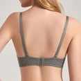 thumbnail image 5 of Gfyviroh Women's Underwire Bra Full Coverage Comfort Support T-Shirt Bra Polka Dot Back Closure Everyday Bras,Sizes 36B-46D, 5 of 9