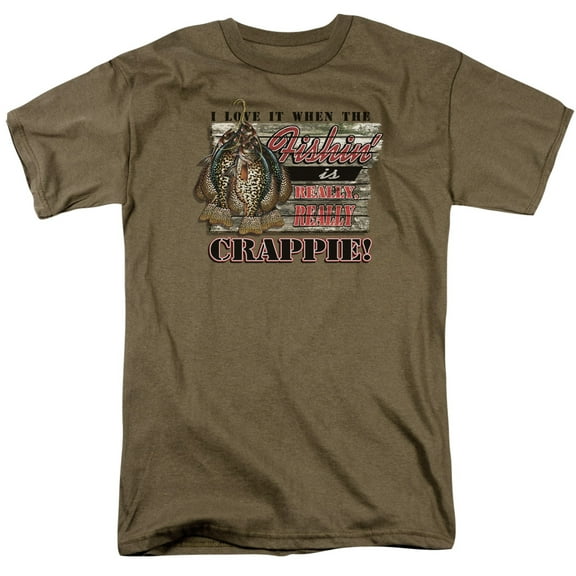 Wildlife Really Crappie Officially Licensed Adult T Shirt