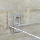 thumbnail image 3 of Estante de pared de acrílico sin perforaciones estante de pared sala de estar pared baño cocina almacenamiento, 3 of 8