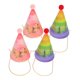 thumbnail image 5 of unbranded 4Ud Sombreros Cono Para Fiesta De Cumpleaños Material Multicolor Alegre, 5 of 7