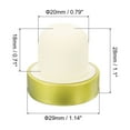 thumbnail image 2 of Uxcell 16Pack T-shaped Stoppers, 0.79inch Cork Wine Stopper Wine Bottle Corks, Gold, 2 of 6
