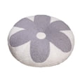 thumbnail image 2 of 45 cm Meditación Cuschón de almohada de almohadilla de relleno de algodón de algodón de algodón de algodón para tatami interior liviano Gris, 2 of 8