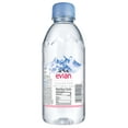 thumbnail image 3 of evian Natural Spring Water Bottles, Naturally Filtered Spring Water, 330 ML (11.15 fl oz) bottles,6 Count, 3 of 4
