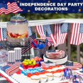 thumbnail image 3 of Fall Decor Flag Patriotic Party Supplies Disposable Napkin Plates And Paper Cups For Veterans Day Election Day Fourth Of July Independence Day Decoration, 3 of 3
