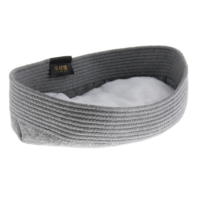 Bed Cojín Mat Hierarchy Cotton Hierarchy Gerneral - Azul gris Gloria Cama del perro del animal doméstico