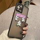 thumbnail image 3 of Funda mate para OPPO Realme 10 9 9I 8 8I 7 7I 6 5 FIND X3 X4 PRO 4G 5G Funda Coque Capa Funda carcasa cerdo blanco conejo dibujos animados, 3 of 5