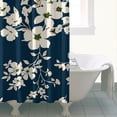 thumbnail image 5 of Waterproof Pioneer Shower Curtain 84x72 Inch Polyester Unique Colorful Floral Shower Curtain for Bathroom Hotel Home Decor with 12 Plastic Hooks, 5 of 5