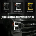 thumbnail image 2 of Spec-D Tuning Black Smoke Projector Headlights w/ LED Sequential Turn Signal Switchback Compatible with 2017-2019 Ford F-250, F-350, F-450, F-550 Super Duty, Left + Right Pair Headlamps Assembly, 2 of 6