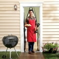 thumbnail image 3 of Everyday Home Magnetic Mesh Screen Door Curtains with Automatic Close, 38 x 80 in., Black, 3 of 7