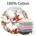 thumbnail image 5 of PiccoCasa 6PCS Cotton Soft Hand Towels Set for Bathroom 13" x 29" Mixed Color, 5 of 7