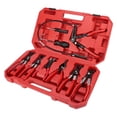 thumbnail image 2 of 9pcs/Set Car Fuel Oil Water Pipe Install Tool Flexible Lock Hose Clip Clamp Plier Kit Set, 2 of 9