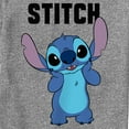thumbnail image 2 of Boy's Lilo & Stitch Bashful Portrait Stitch  Performance Graphic Tee Charcoal Heather Large, 2 of 4