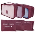 thumbnail image 4 of Organizador De Equipaje 6 Unids/set Bolsa De Almacenamiento Bolsa De Clasificación De Ropa, 4 of 7